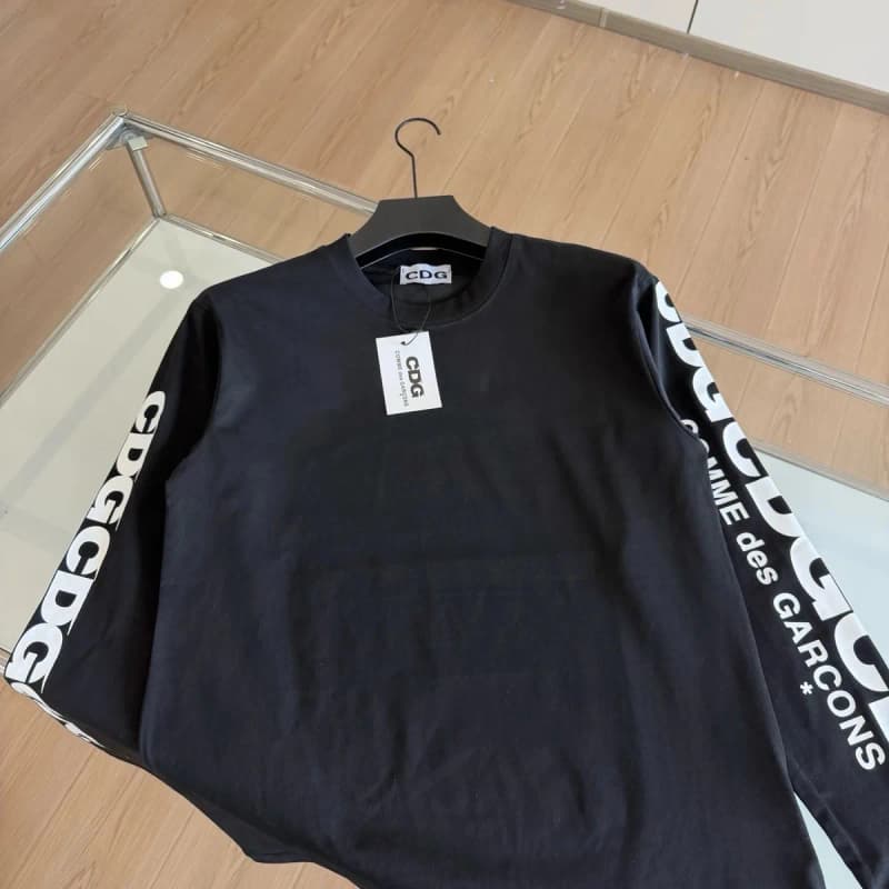 꼼데가르송 CDG 슬리브 레터링 롱슬리브 티셔츠 7