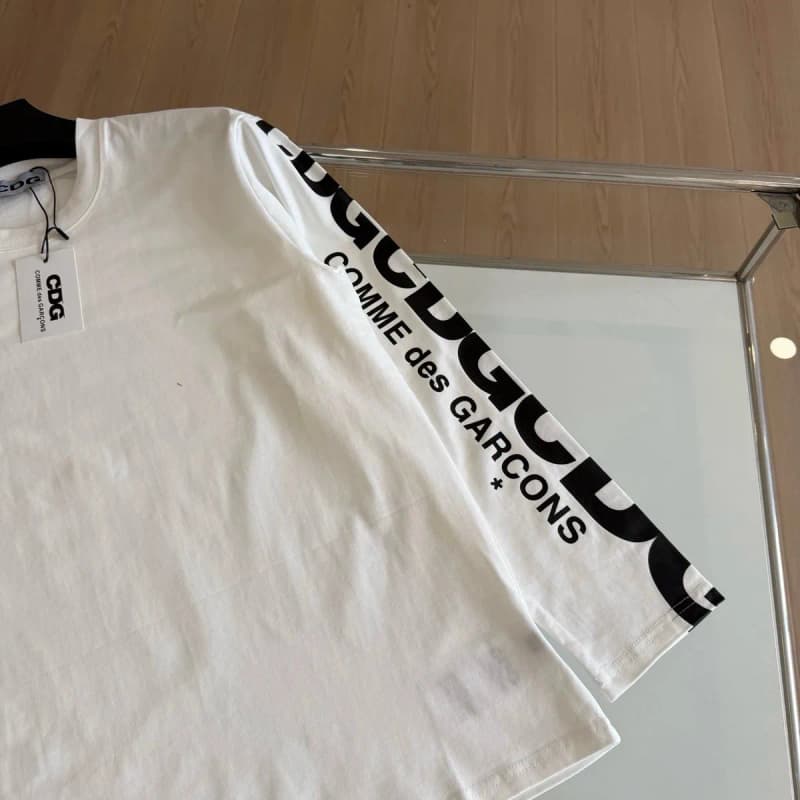 꼼데가르송 CDG 슬리브 레터링 롱슬리브 티셔츠 12