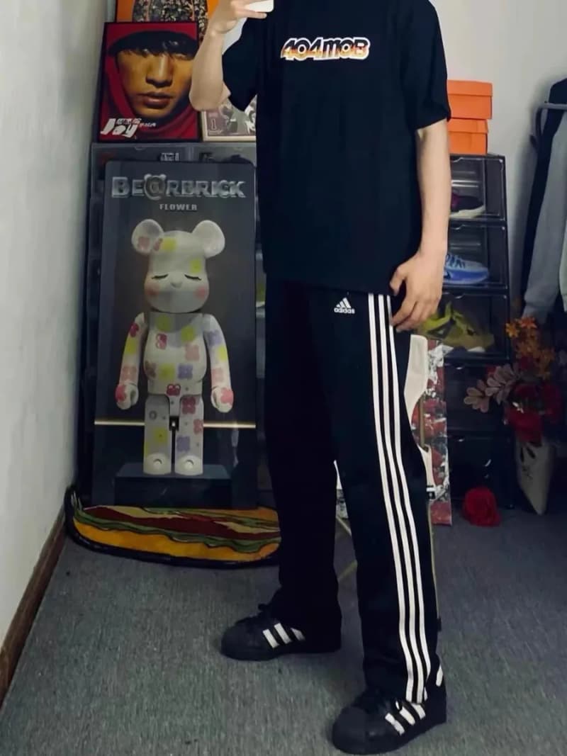 아디다스 클로버 스트릿 삼선 자수 트레이닝 팬츠 10