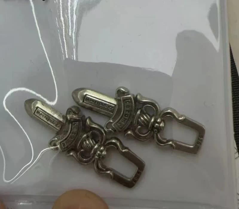크롬하츠 자비스 스켈레톤 집업 후디 (더블레이어 와플) 7
