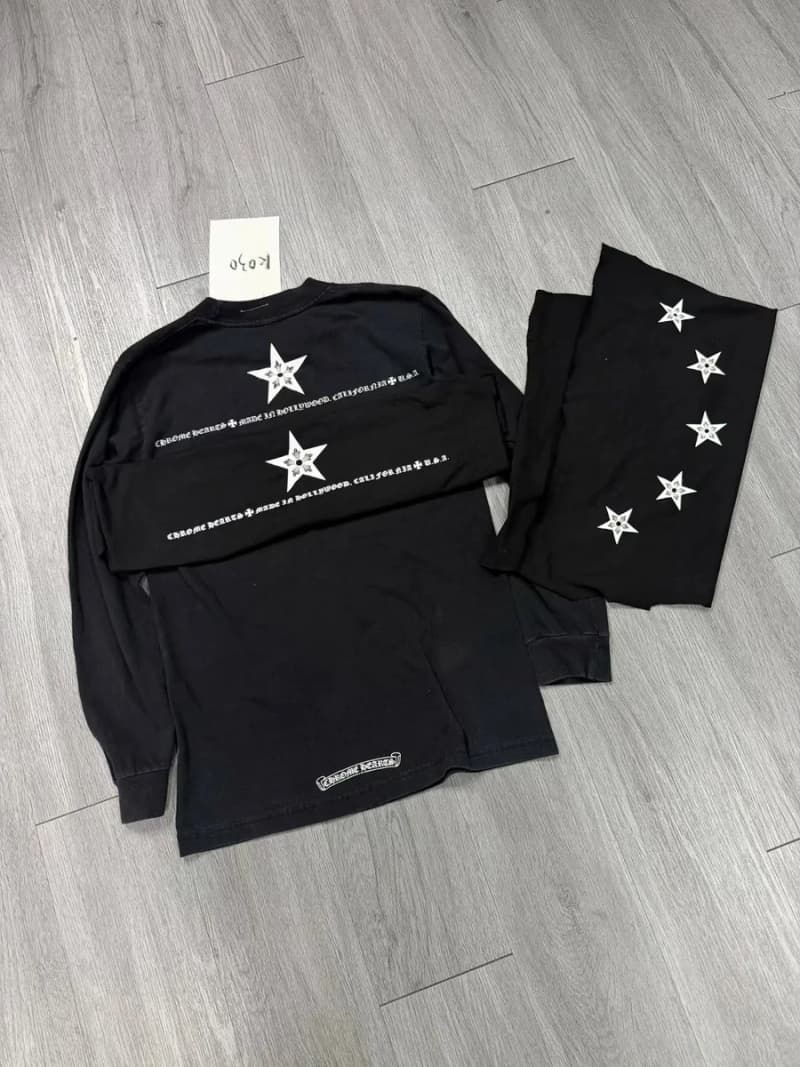 크롬하츠 파이브스타 롱슬리브 (블랙) 5