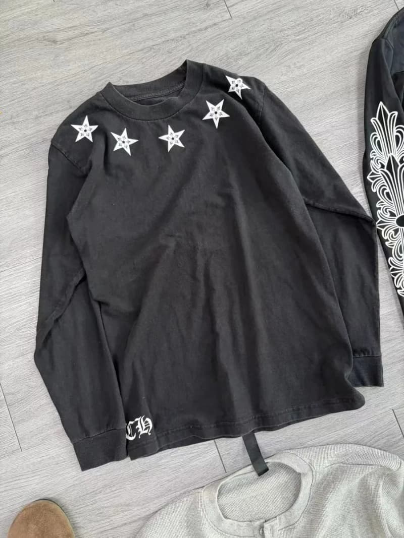 크롬하츠 파이브스타 롱슬리브 (블랙) 6