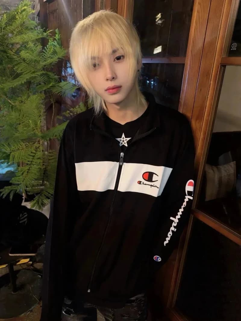 챔피온 트레이닝 자켓 (블랙) 6