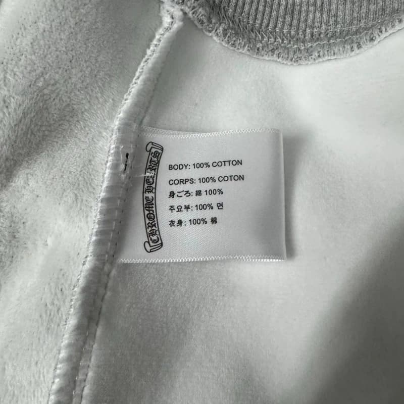 크롬하츠 산스크리트 크로스 슬리브 자수 후드 7