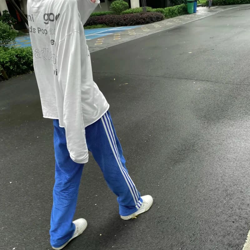 아디다스 트레포일 로고 워플 조거 팬츠 7
