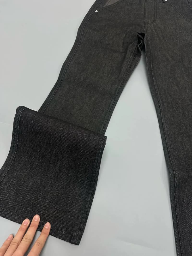 미국식 셀비지 데님 13oz 부츠컷 청바지 7