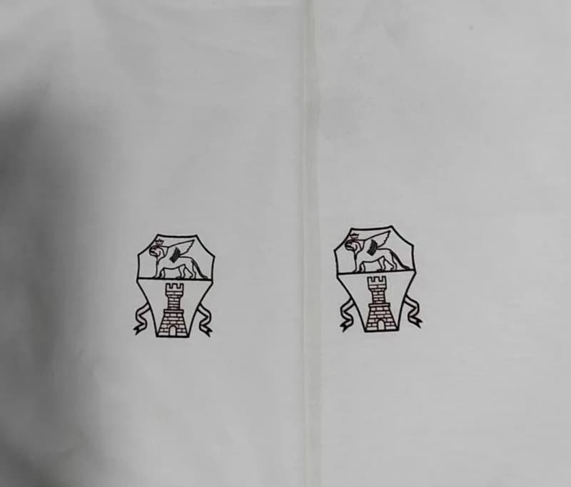브루넬로 쿠치넬리 BC 라운드넥 로고 화이트 티셔츠 5