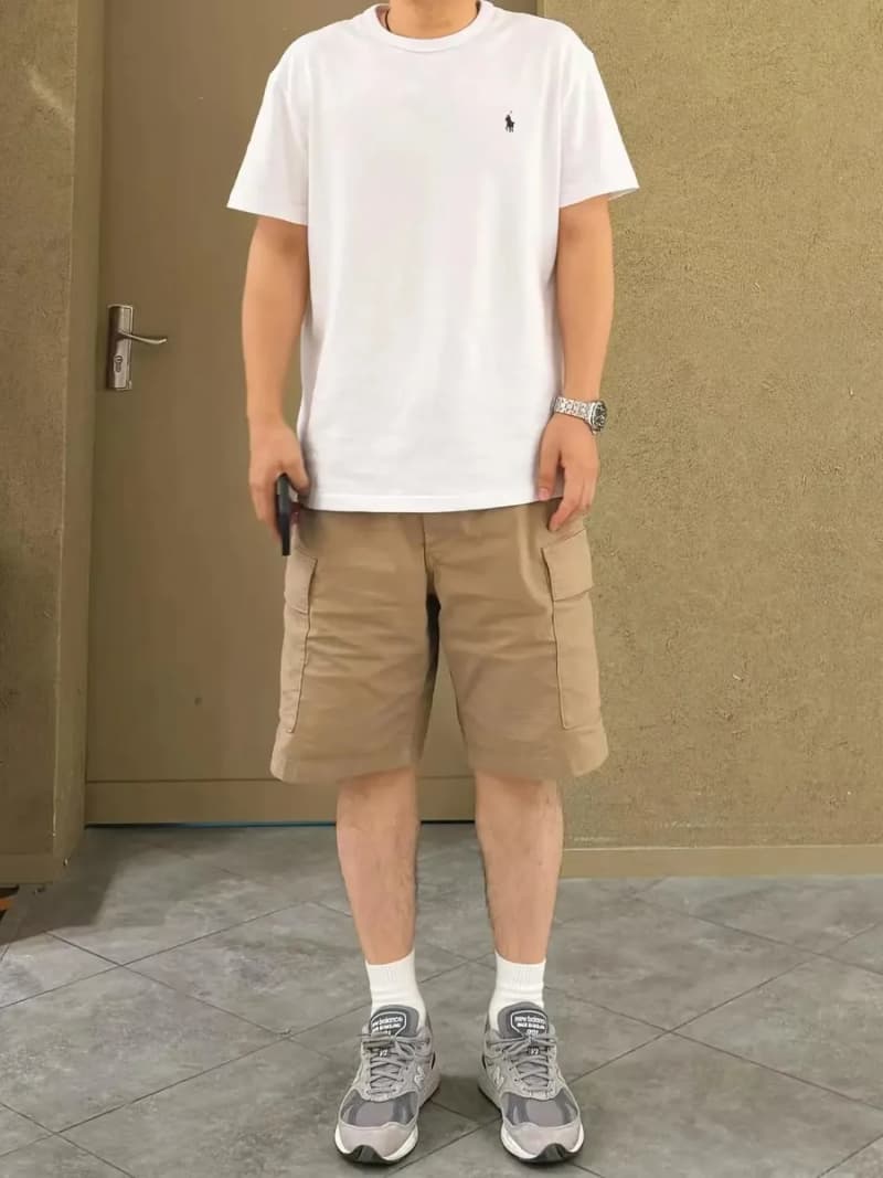 폴로 랄프로렌 크루넥 로고 자수 반팔 티셔츠 3