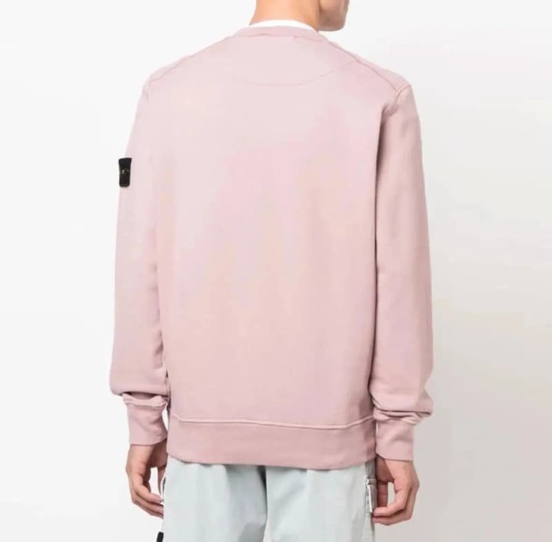 스톤아일랜드 클래식 배지 라운드넥 스웨트셔츠 9