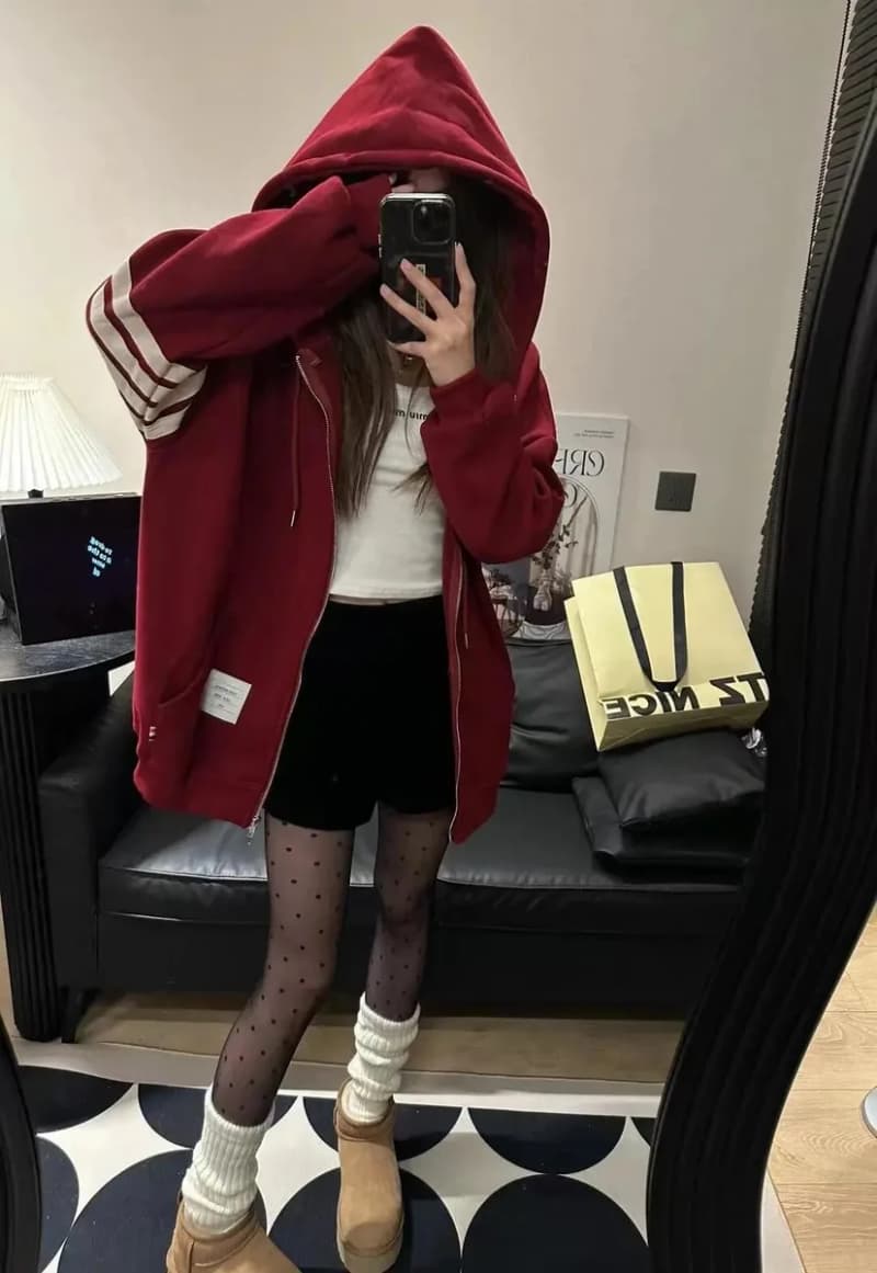톰브라운 클래식 4바 후드 집업 자켓 11