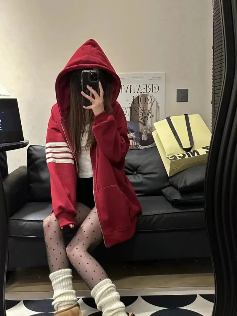 톰브라운 클래식 4바 후드 집업 자켓 10