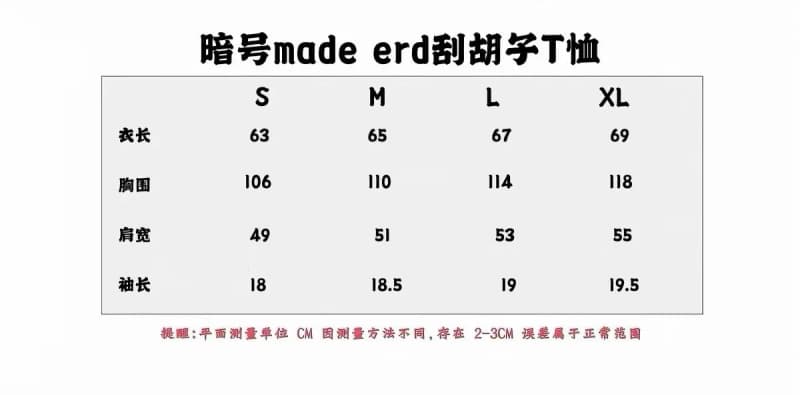 앙팡리쉬데프리메 23SS 쉐이빙 프린트 워시드 반팔 티셔츠 6