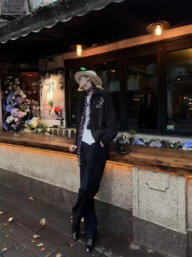 앙팡리쉬데프리메 우울한 부잣집 자수 코치 자켓 5