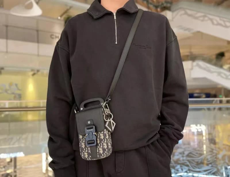 디올 워시드 블랙 하프집업 후디 (기모 안감) 6