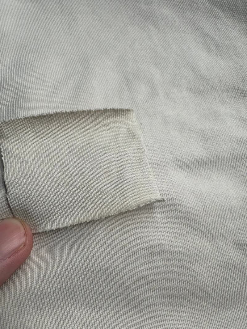발렌시아가 로고 자수 반팔 티셔츠 (살구색) 4