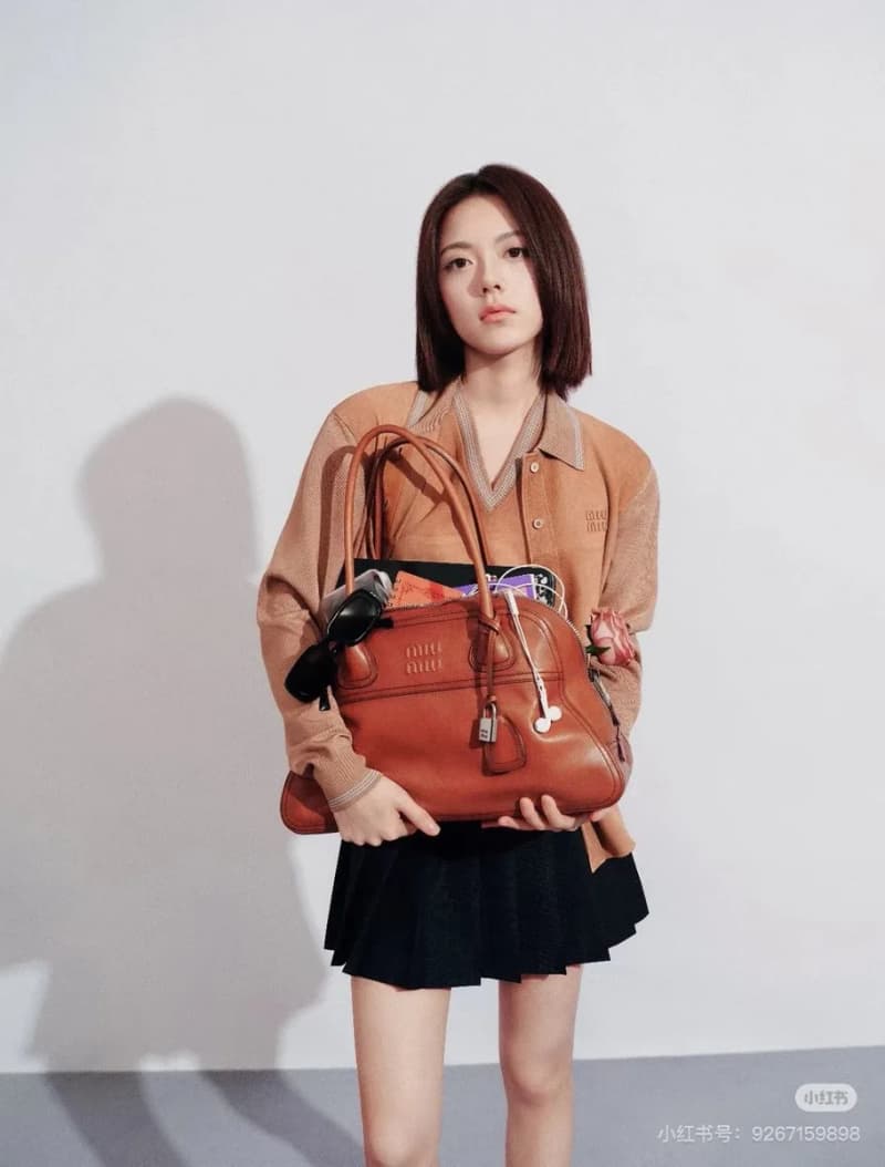 미우미우 스웨이드 배색 카라 셔츠 자켓/mm스튜디오 상세 1