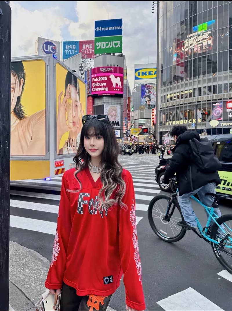 크롬하츠 매티 보이 메쉬 폼 CH 팀 롱슬리브 스타디움 저지 레드 8