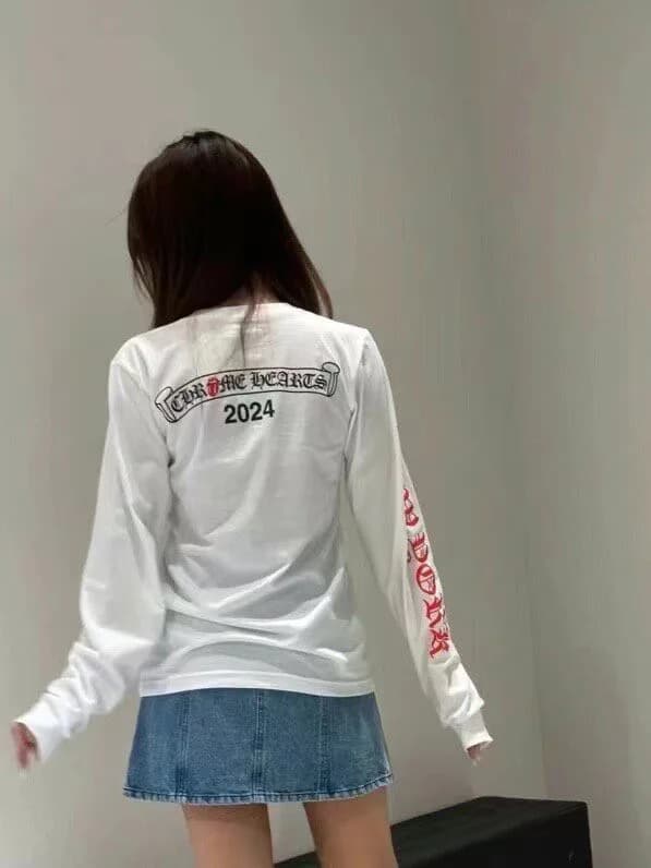 크롬하츠 × 롤링스톤즈 NYC 뉴욕 한정 롱슬리브 티셔츠 상세 1