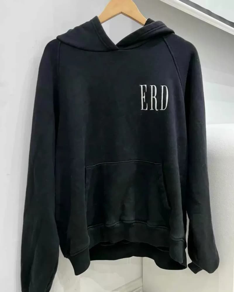 앙팡리쉬데프리메 ERD 로고 그래픽 후디 (블랙) 상세 2