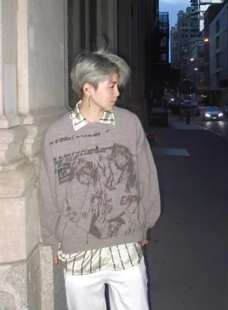 앙팡리쉬데프리메 21FW 메리노 엠브레이스 니트 6