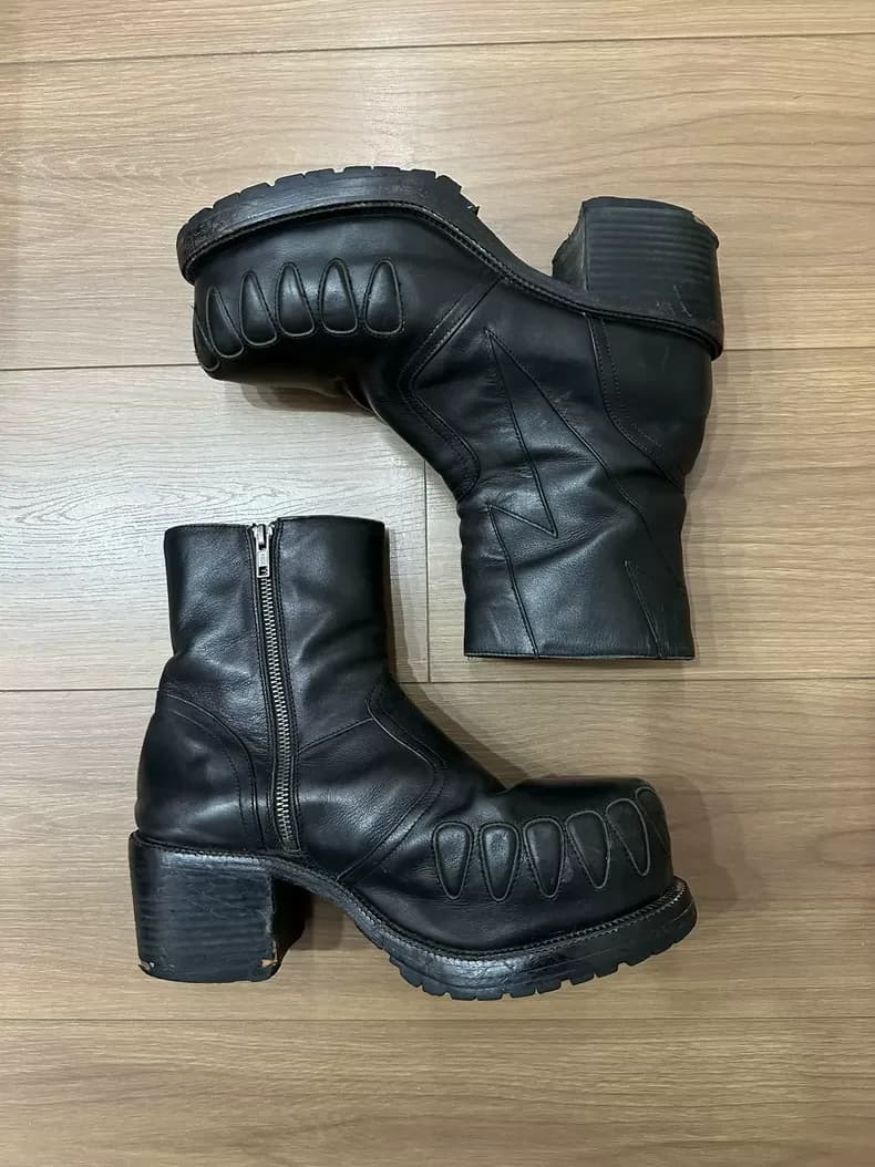 월터 반 베이렌동크 22FW 하이퍼 베어 글램 부츠 (블랙) 3