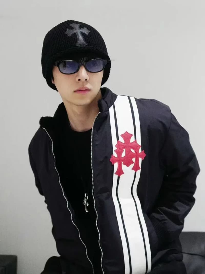 크롬하츠 크로스 패치 나일론 봄버 자켓 (베가스 한정) 6