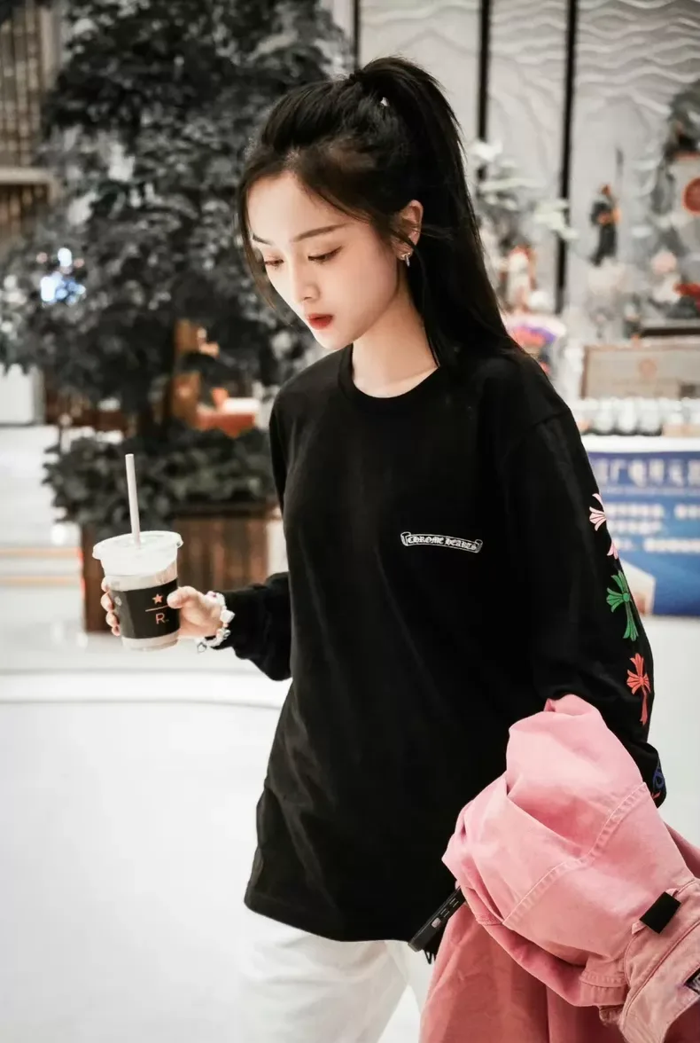 크롬하츠 멀티 크로스 레인보우 판타지 롱슬리브 상세 1