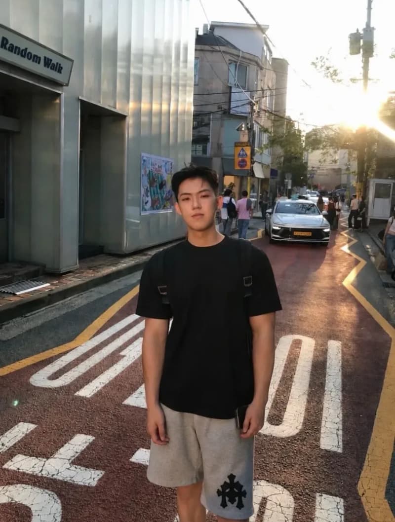 크롬하츠 크로스 패치 스웨트 반바지 (그레이) 8