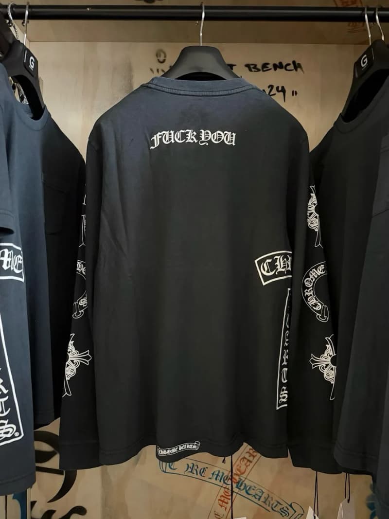 크롬하츠 솝앤워터 티바 워싱 롱슬리브 티셔츠 3