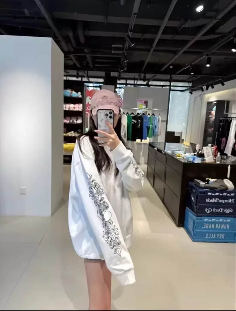크롬하츠 러브유 하트 덩굴 맨투맨 8