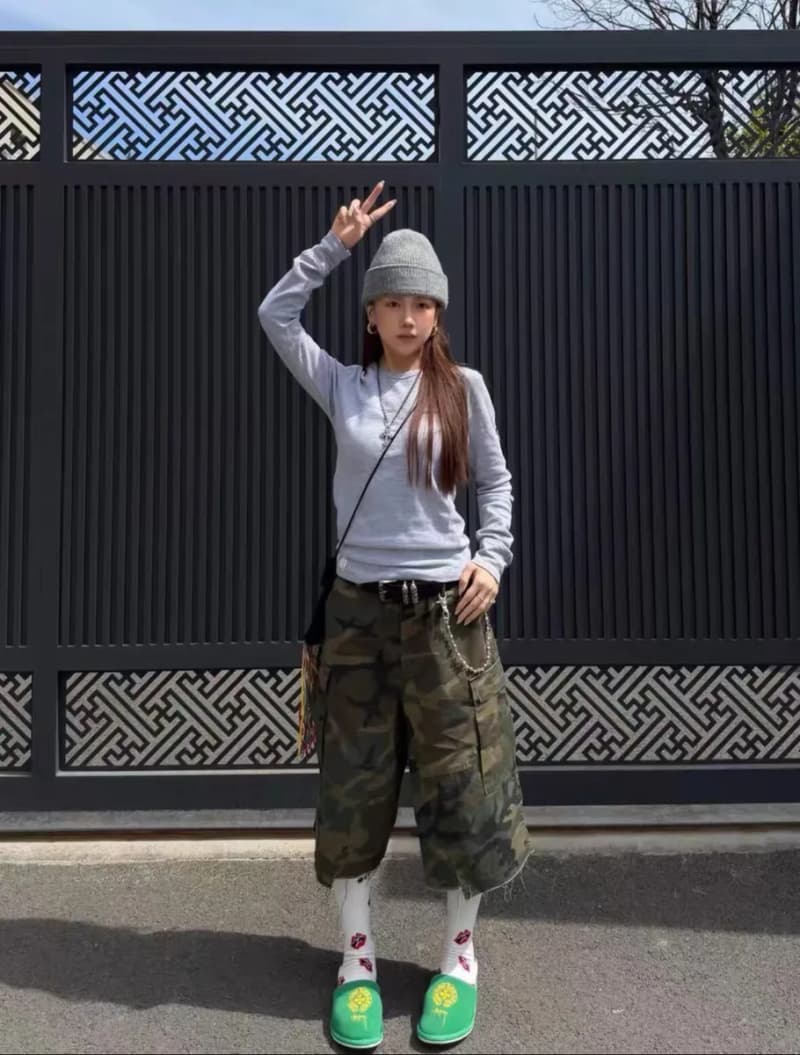 크롬하츠 홍콩 한정 호텔 슬리퍼 (그린) 상세 1