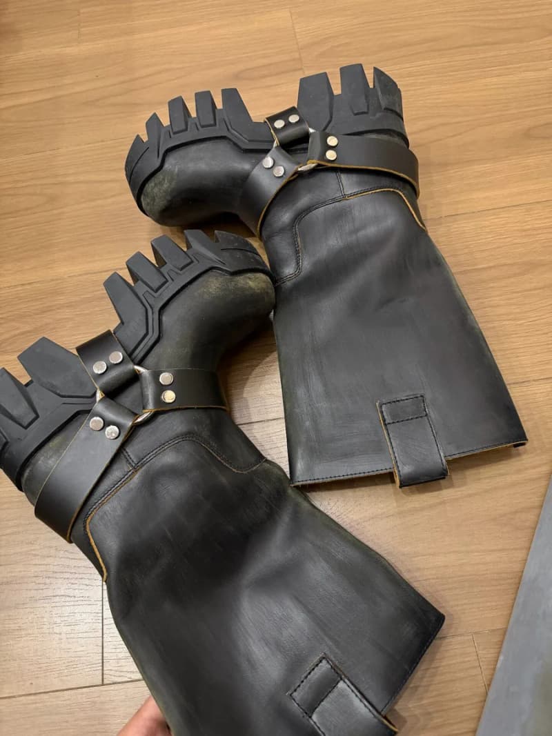 발렌시아가 불도저 부츠 (빈티지 워싱) 3