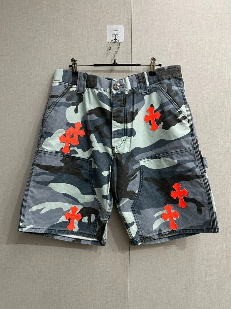 크롬하츠 매티보이 세인트바츠 한정 크로스 카모 반바지 상세 2