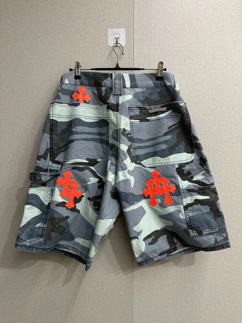 크롬하츠 매티보이 세인트바츠 한정 크로스 카모 반바지 3