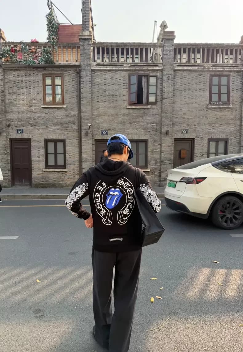 크롬하츠 × 롤링스톤스 마제스틱 후드 집업 5