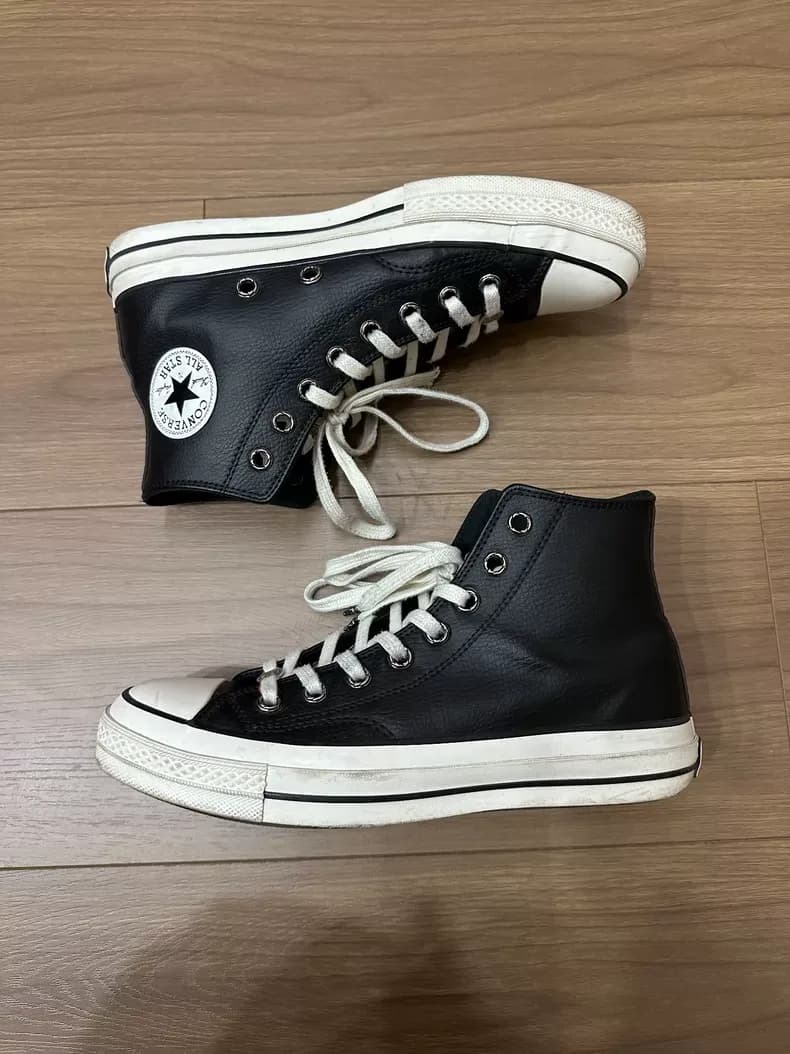 크롬하츠 × 컨버스 척테일러 리메이크 하이탑 (레더) 3