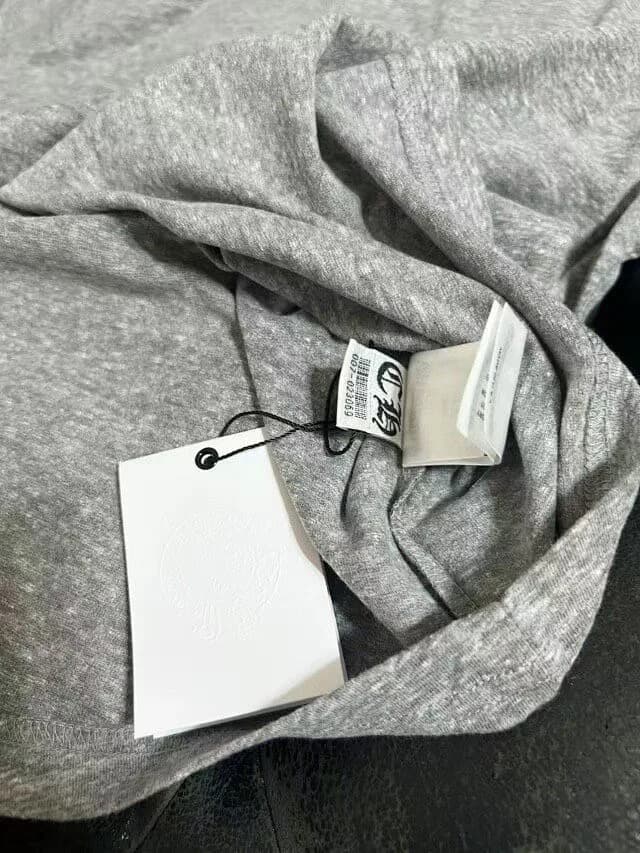 크롬하츠 대거 프린트 반팔 티셔츠 (헤더 그레이) 상세 1