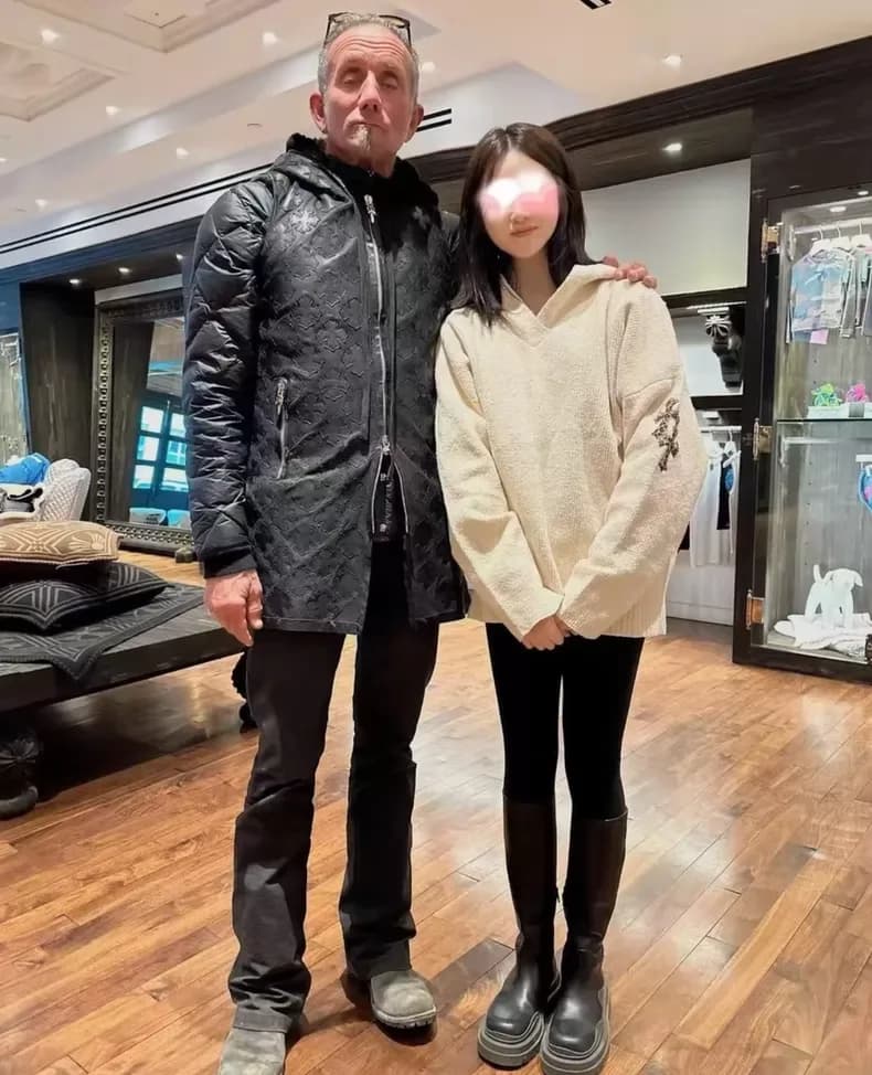 크롬하츠 레오파드 크로스 캐시미어 후디 상세 1