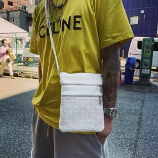 크롬하츠 크로스 패치 기관총 크로스백
