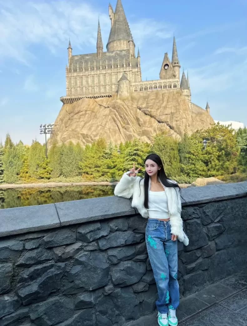 크롬하츠 런던 한정 그린 레더 크로스 패치 501 데님 상세 1