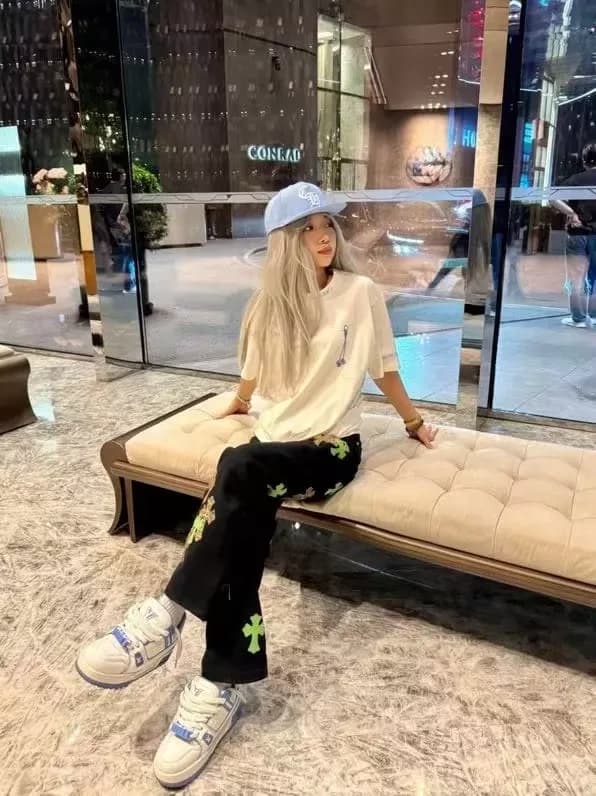 크롬하츠 베가스 한정 다이스 반팔 티셔츠 상세 2