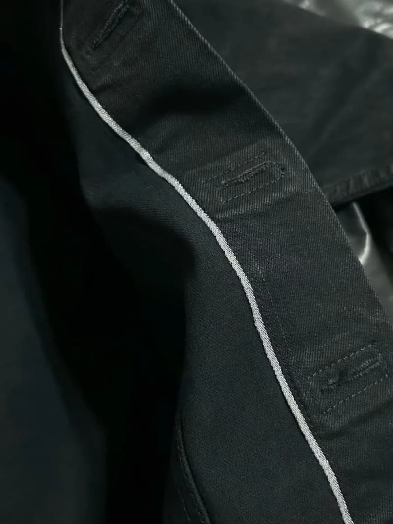 크롬하츠 호스슈 크로스 패치 데님 자켓 (블랙) 4