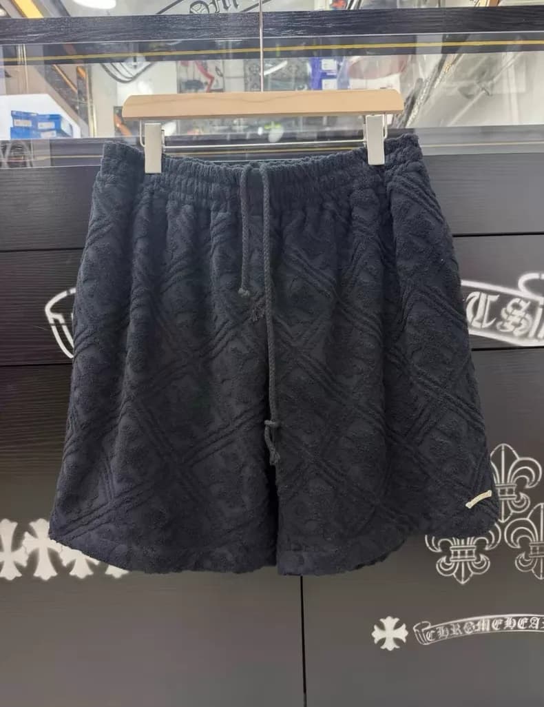 크롬하츠 칸 한정 크로스 패턴 타월 반바지 상세 2