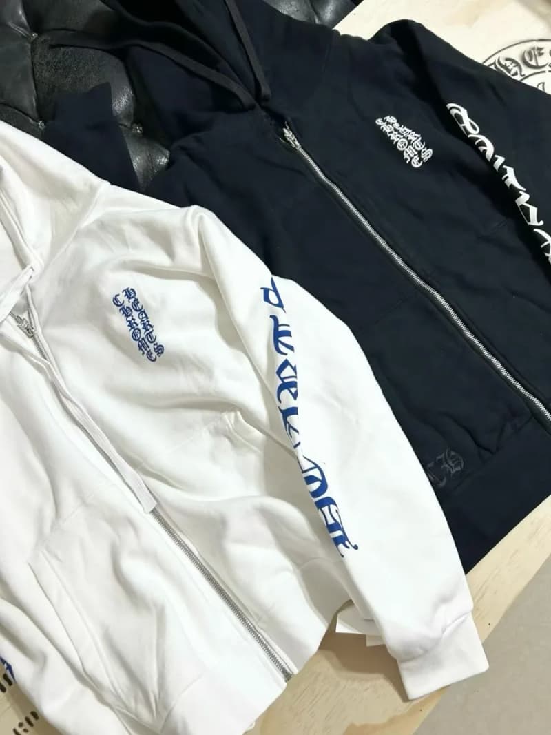 크롬하츠 고딕 레터링 후드 집업 7