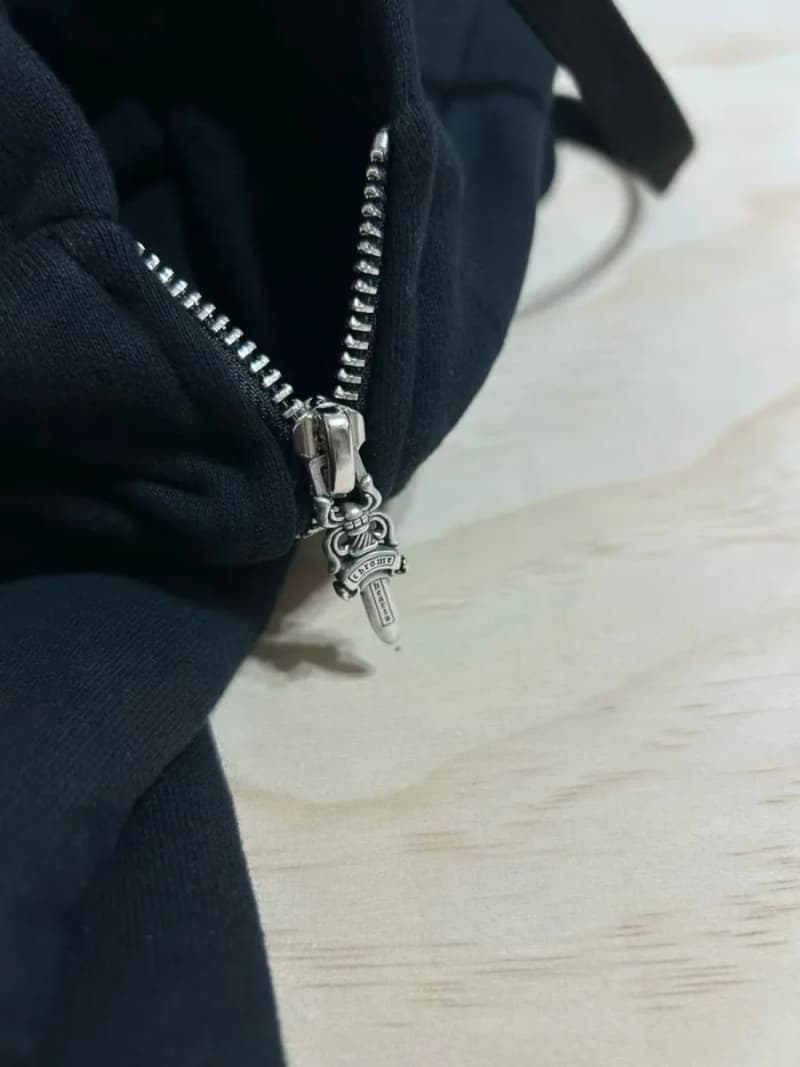 크롬하츠 고딕 레터링 후드 집업 6