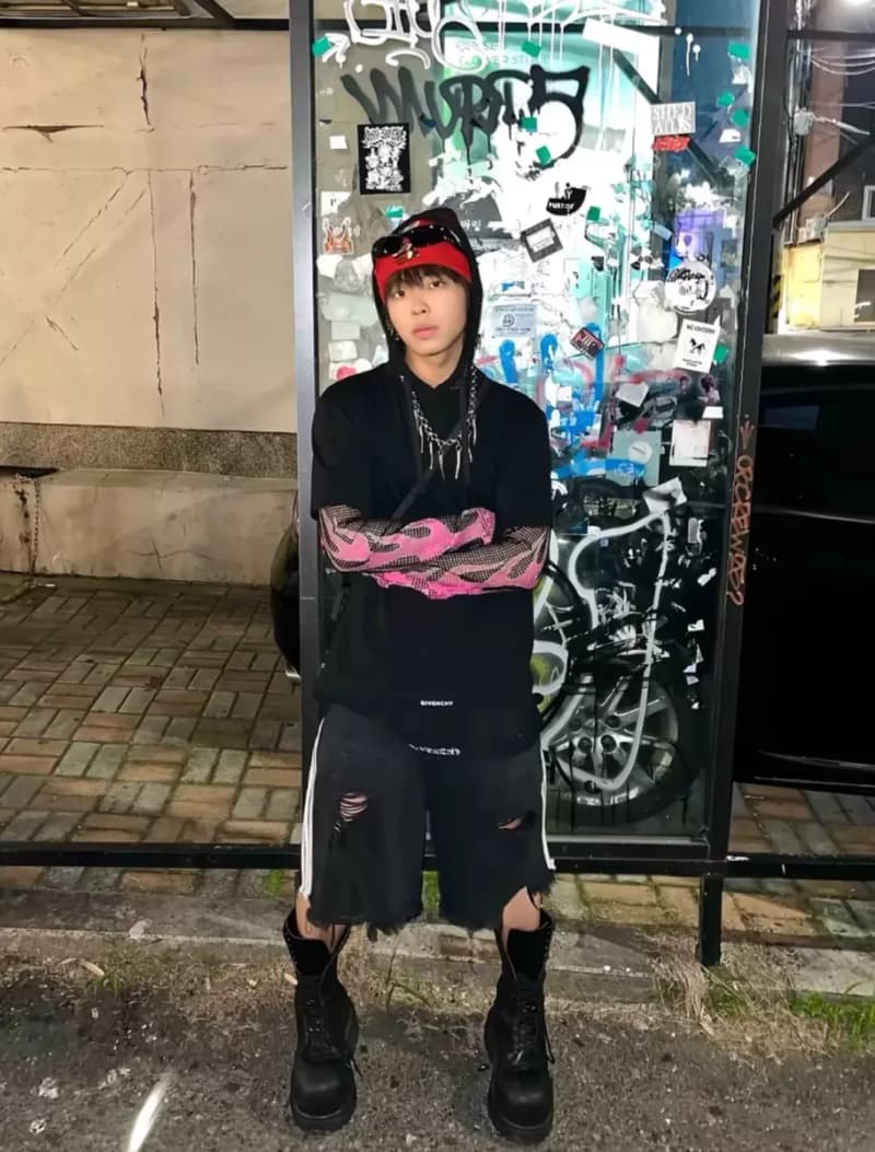 지방시 플레임 메시 레이어드 후디 3