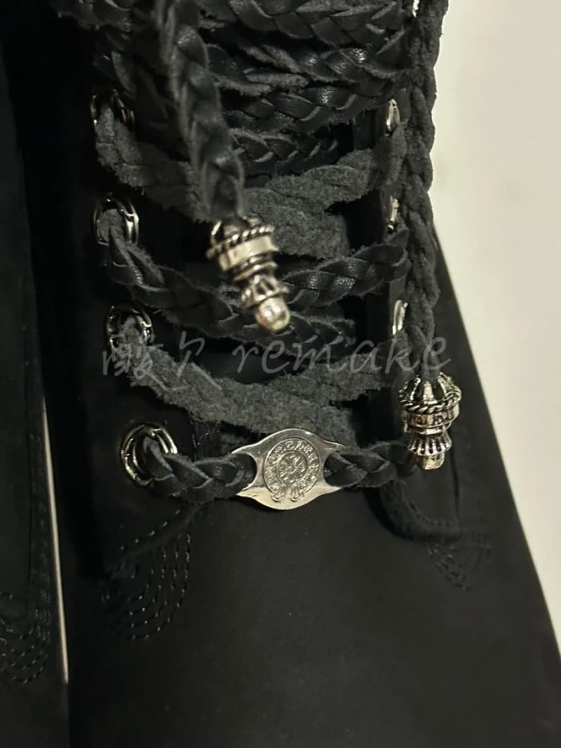 크롬하츠 x 팀버랜드 워커 부츠 (커스텀 리메이크) 5