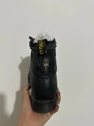 크롬하츠 × 웨스코 소드 지퍼백 워커 부츠