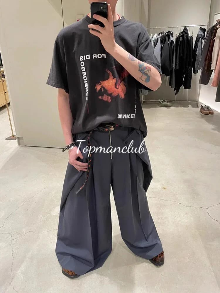앙팡리쉬데프리메 23FW 도로시 던크드 프린트 티셔츠 (블랙) 7