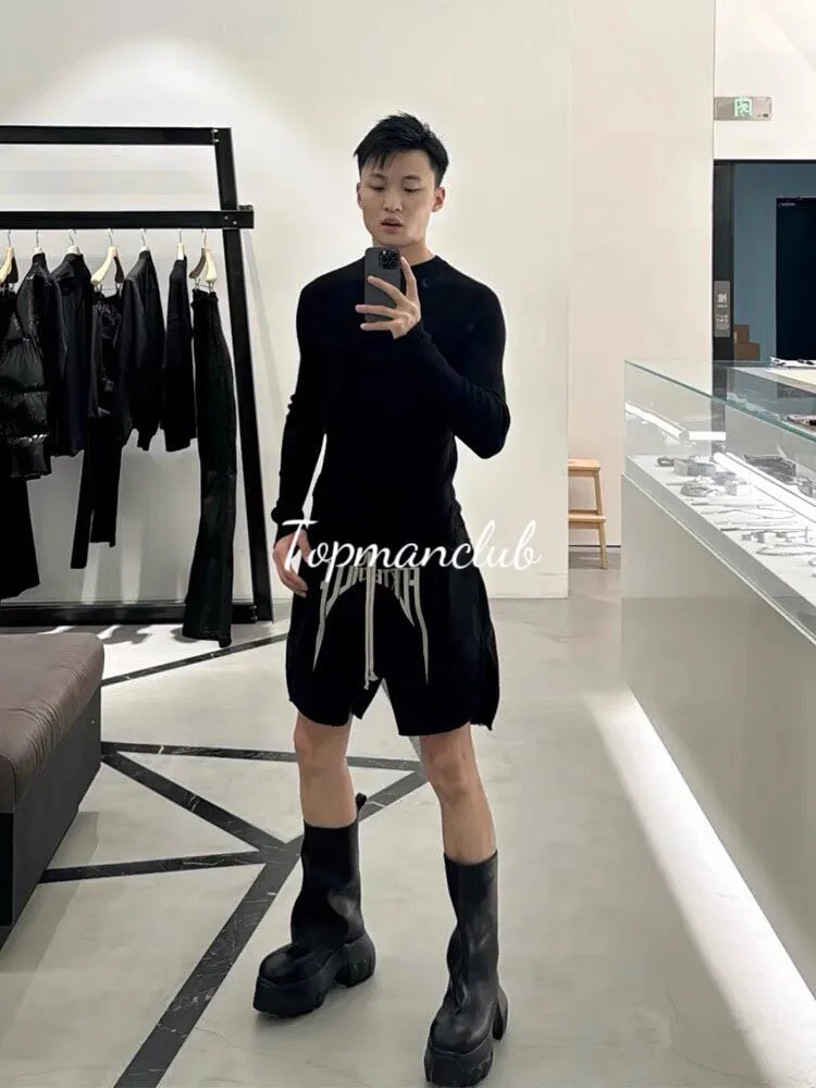 릭 오웬스 복서 쇼츠 (블랙) 8